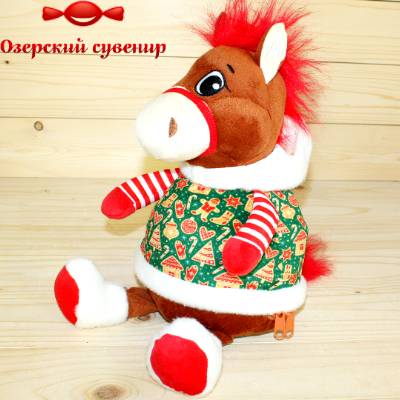 Детский новогодний подарок Озерский Сувенир в мягкой игрушке в Новоиваноском