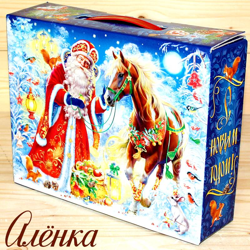 Детский новогодний подарок 2026 года от фабрики Красный Октябрь в Новоиваноском